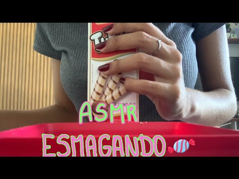 ASMR CASEIRO - Esmagando doces 🍬