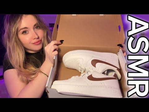 ASMR | Unboxing new shoes for my LA trip 👟👠