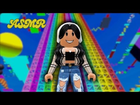 [Roblox ASMR] Sticky Tapping With A Lint Roller & Talking About Amazing Food 🌮🌯🤤 | Super Fun Obby