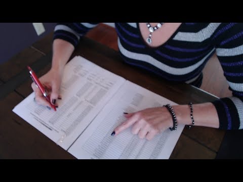 ASMR ~ Proofreading Documents / Inaudible Whisper