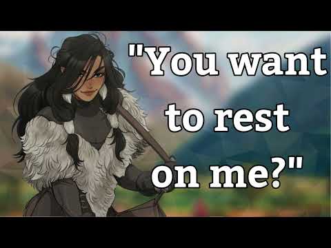 {Asmr} Gentle giantess patches you up [nervous va] [f4a] [sleeping together] [comfort] [praising]