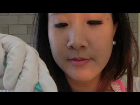 {中文ASMR} Cyst Drainage Roleplay 急診室看診- 膿包處理, 傷口清潔, 包扎