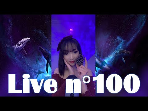 🔴 LIVE N°100 😱🎉 - Pomme de pin, tapping, visuel (30min de No Talking à la fin) 🎧