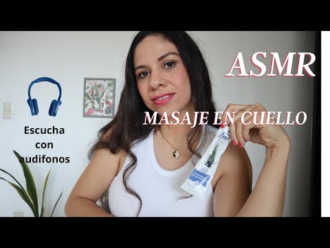 ASMR en Español | Masaje en cuello