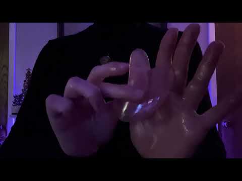 #ASMR Oil Massage for Face, Neck & décolletage | Soft and Slow hand movements #personalattentionasmr