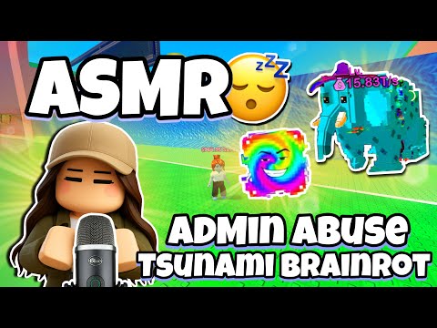 ASMR Français • CHUCHOTEMENT ET ADMIN ABUSE SUR TSUNAMI BRAINROT POUR T’ENDORMIR ! 😴💧