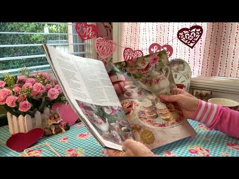 ASMR Magazine Page Flip: Tea Time. 🫖 Soft Spoken 💞