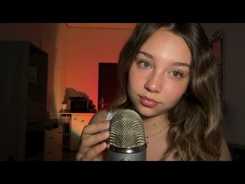 ASMR | Personal Attention for Sleep! 😴 (negative energy plucking, visuals and mouth sounds)