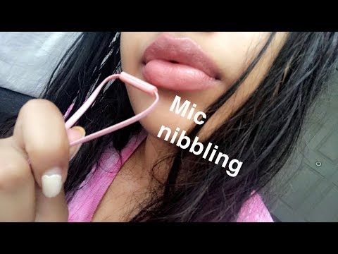 ASMR Intense Ear To Ear Mouth Sounds (kisses, mic nibbling)