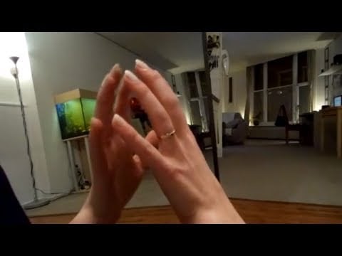 ASMR Soft Spoken Relaxation - Hands and Mirror