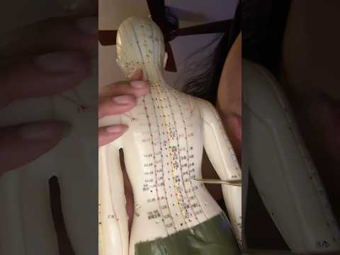 ASMR massage for lower back pain