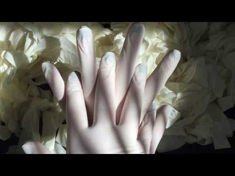LATEX GLOVES ❗ TIGHT ❤   LAYERING  [[ASMR]]