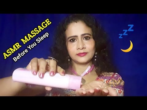 Asmr Massage Before You Sleep(Scalp, Back,Shoulder, Neck, Hand) 😴  |Asmr Ghosal |