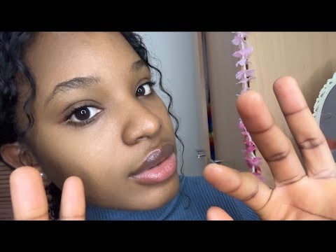 ASMR Relaxing Gum Chewing ✨Rubbing Your Head While You Sleep