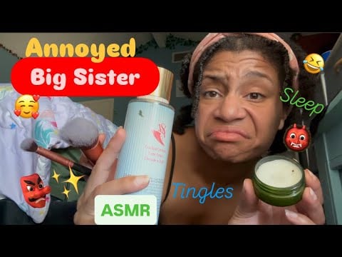 ASMR - Big Sister Does Your Makeup