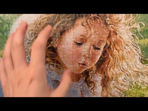 Tracing and Scratching a Puzzle ASMR { #ASMR #Short #Shorts }