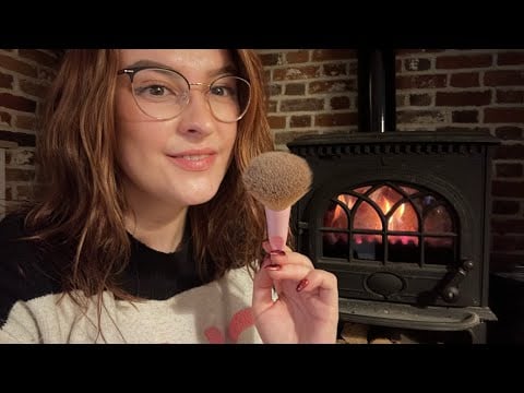 ASMR for Deep Sleep | Tracing, Face Brushing and Gentle Whispers 