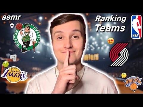 [ASMR] Ranking The BEST & WORST NBA Teams so far 🏀 (whisper ramble)