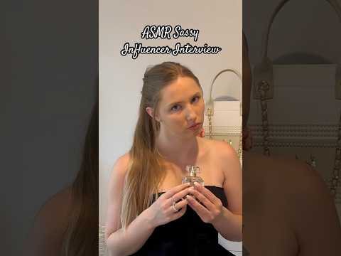 ASMR Roleplay Influencer Interview 🎥 #asmrvideos #asmrsound #shorts #tinglesasmr #asmr