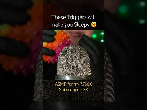 Triggers that will make you Sleepy! 🥱 #asmr
