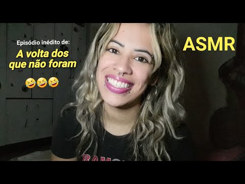 ASMR 🗣️conversando com vocês (sussurrando) + sons aleatórios