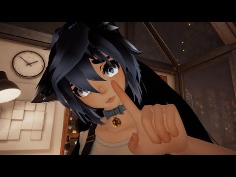[ASMR-VRC] Recover with me (Hand Movements, Plucking, Nuzzles, Lap Pillow) - No talking