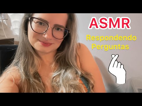 ASMR Respondendo pergunta dos inscritos #asmr