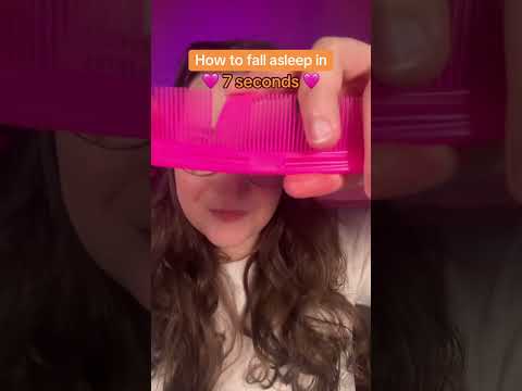 How to fall asleep in 7 seconds #asmr #asmrsounds #asmrrelax #asmrtingles #asmrsleep #relax