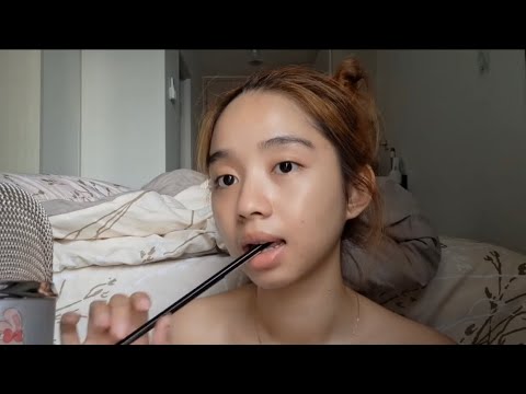 ASMR i have a crush on you (Roleplay) pen nibbling, writing sounds, whispering