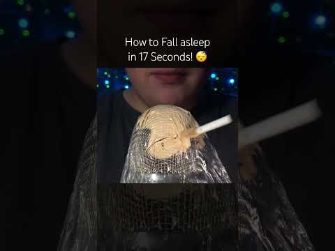 How to fall asleep in 17 Seconds! ❤️ #asmr