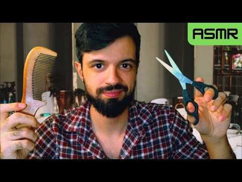 Corte de pelo ✂️💈 | Roleplay la barberia español (haircut ASMR)