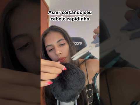 Asmr fast cortando seu cabelo #asmrfast #asmrfastandaggressive #asmrshorts