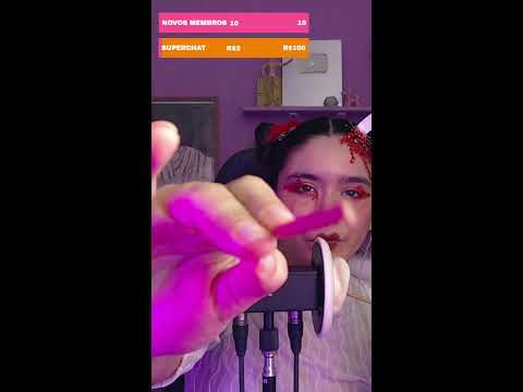 asmr ou travessuras? 💘👻🎃 #BellaWeen (asmr ao vivo!)