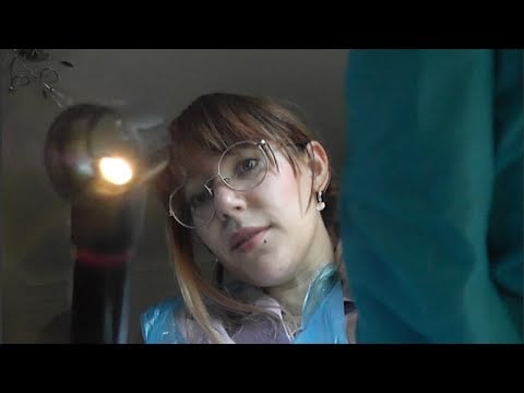 ASMR ROLEPLAY HOSPITAL NIGHT NURSE | BONUS THUNDERSTORM | WHISPERED | PERSONAL ATTENTION