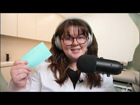 Cranial Nerve Exam with Doctor Sleepy | ASMR Roleplay