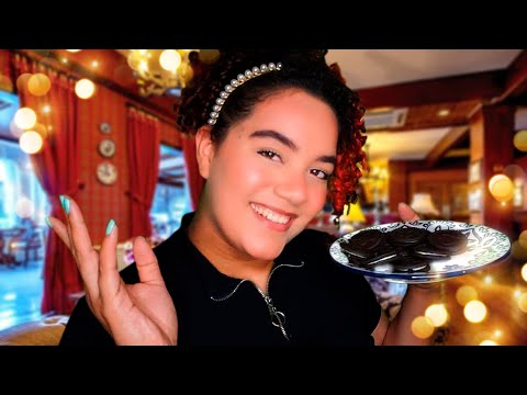 ASMR RECEPCIONISTA DE HOTEL 💖💖 | POUSADA DE NATAL 🎄❤️