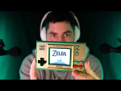 ASMR une magnifique petite console ZELDA