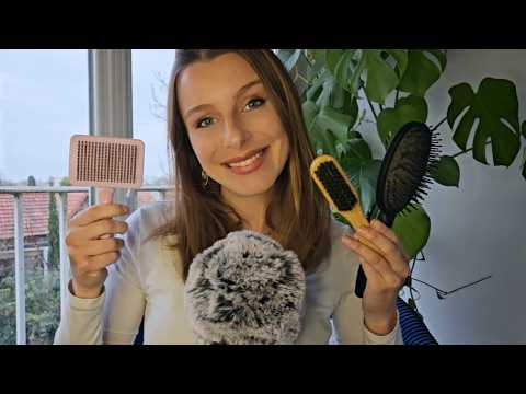 ASMR - On discute  !☺️ (et sons de brosses)