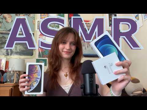 ASMR 1 Hour of Apple Box Sounds 📦 No Talking, Tapping, Scratching, Gripping & More!