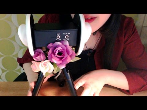 한국어 Korean ASMR 귀에 바람불기 Ear Blowing sksk Nyam 단어반복 물거품소리 Trigger words, mouth sound, Ear Cleaning