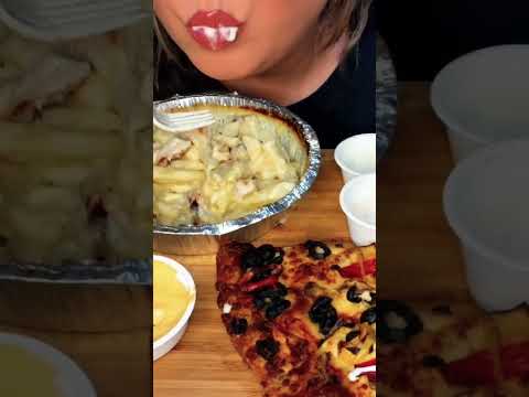 CRUNCHY DOMINO'S PIZZA #shorts