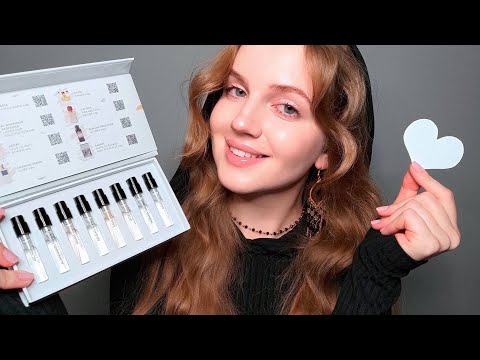 АСМР Выбираем Парфюм из Randewoo для Тебя. Массаж Шеи и Плеч • ASMR Perfume Selection and Massage