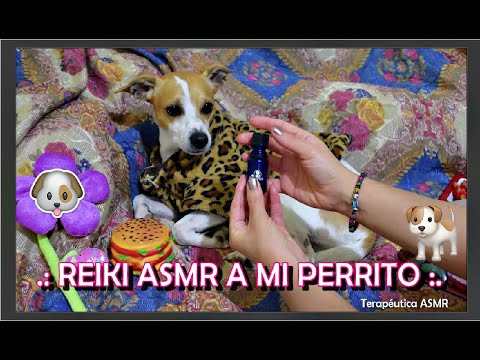 ASMR ESPAÑOL 🐶💕 Masaje Reiki  / Cuarzos y Aceites Muy Relajante