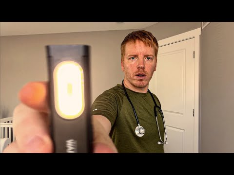 ASMR Stereo Cranial Nerve Exam Compilation 