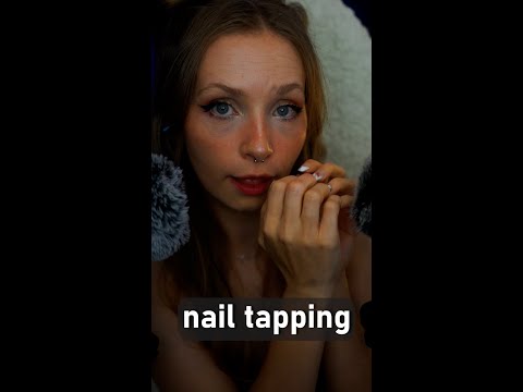 ASMR nail tapping 💅 #shorts