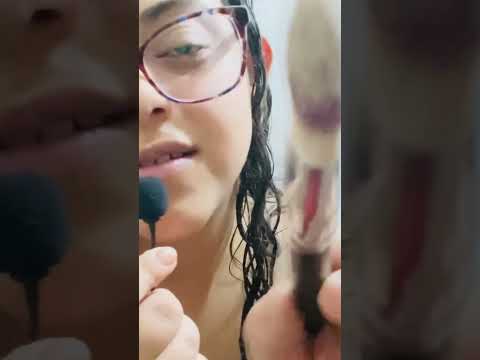 ASMR - Camera brushing #relax #brushing #SleepSounds #RelaxingASMR #CalmingSounds #GentleWhispers