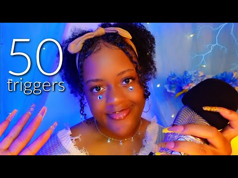 ASMR 50+ Fast and Aggressive Triggers in 50+ Minutes⚡♡
