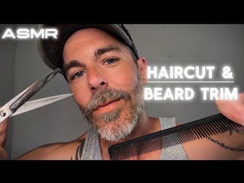 ASMR | Barber Gives You A Haircut & Beard Trim💈✂️