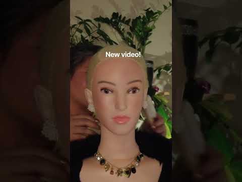 ASMR Trying-On My New Jewelry Collection | Adjustments And Brushing, Lots Of TINGLY, Jewelry Sounds