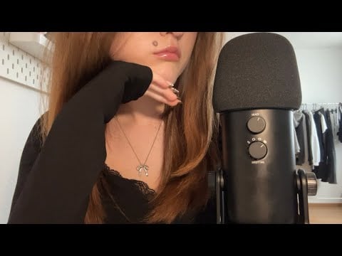 asmr | fast chaotic mouth sounds ⋆˚꩜｡ foam cover & mic scratching